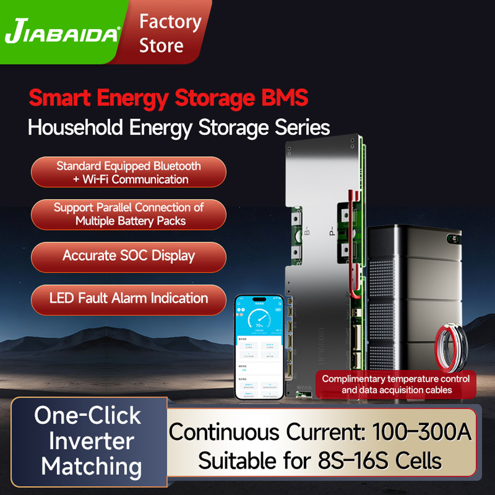 Smart Bms - Jiabaida UP16S031 Armazenamento de Energia Residencial