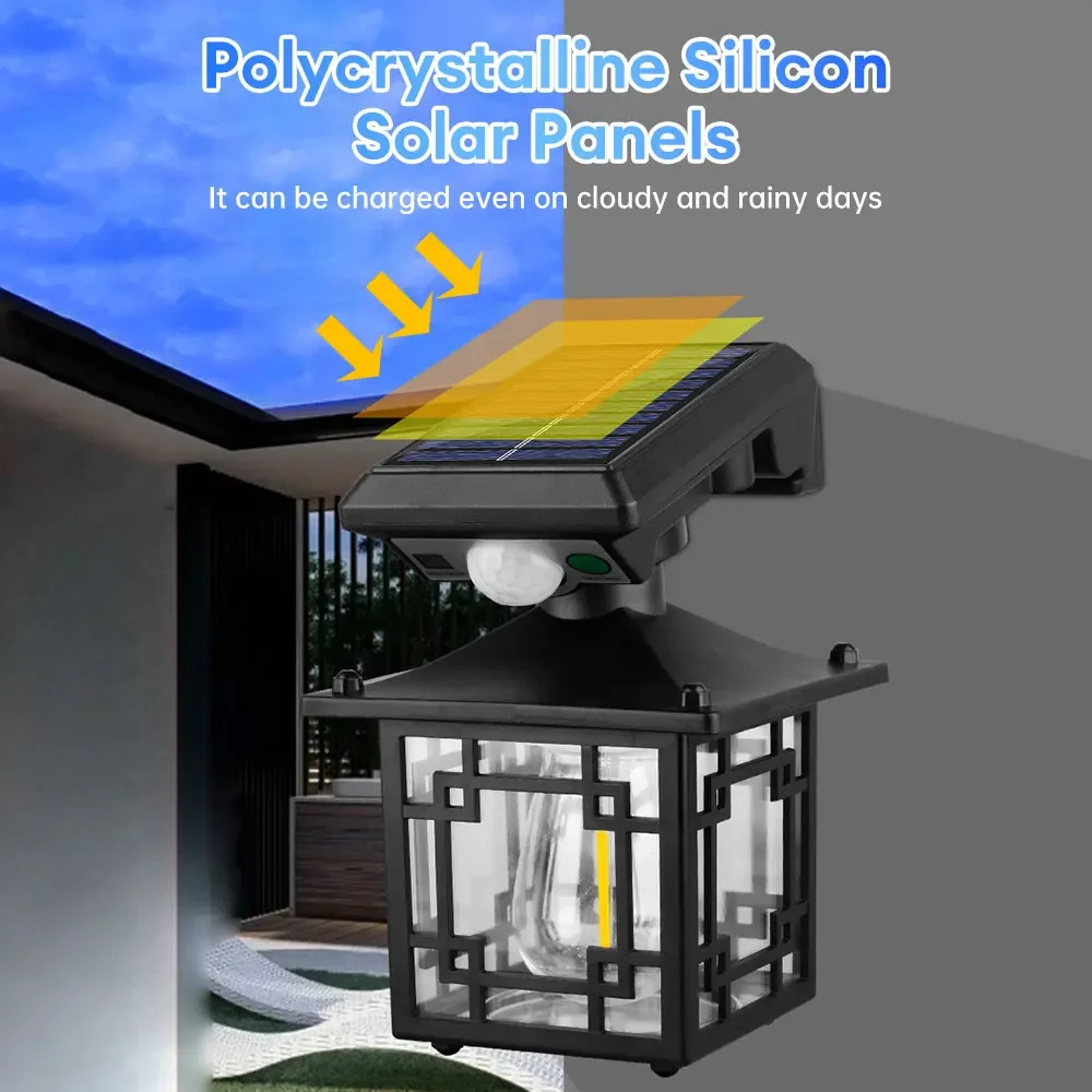 Lâmpada Solar Retro para Pared - Waterproof Junction Box Solar avaliação e preço