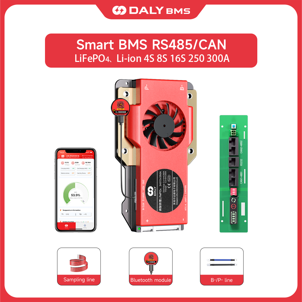Daly Smart BMS 4S Lifepo4 12V  - Smart Bms avaliação e preço