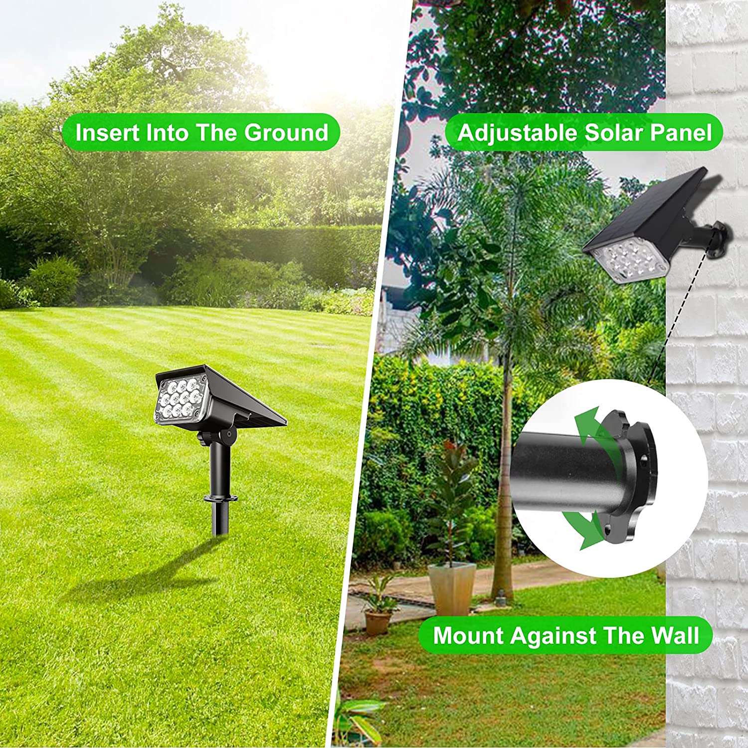 4 pçs holofote solar ao ar liv - Waterproof Junction Box Solar avaliação e preço
