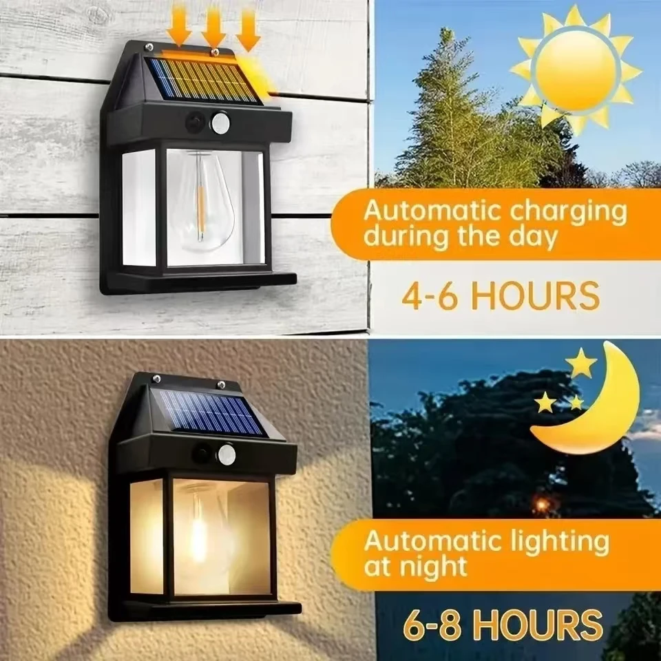 Luz de Parede Solar Externa de - Waterproof Junction Box Solar avaliação e preço