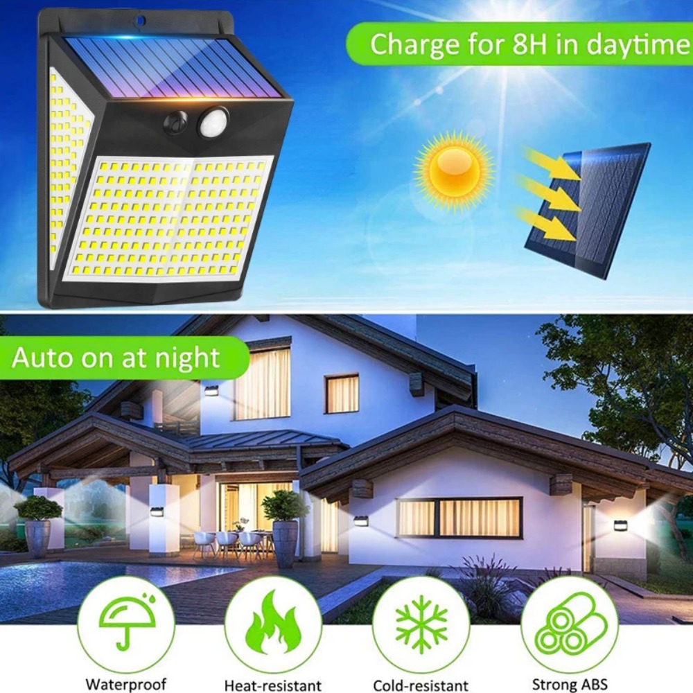 Lâmpada de parede com sensor d - Waterproof Junction Box Solar avaliação e preço