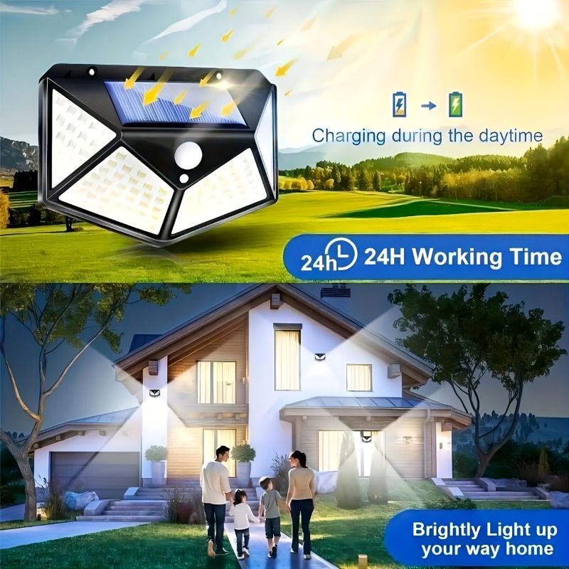 1~8 Peças de Luzes Solares com - Waterproof Junction Box Solar avaliação e preço