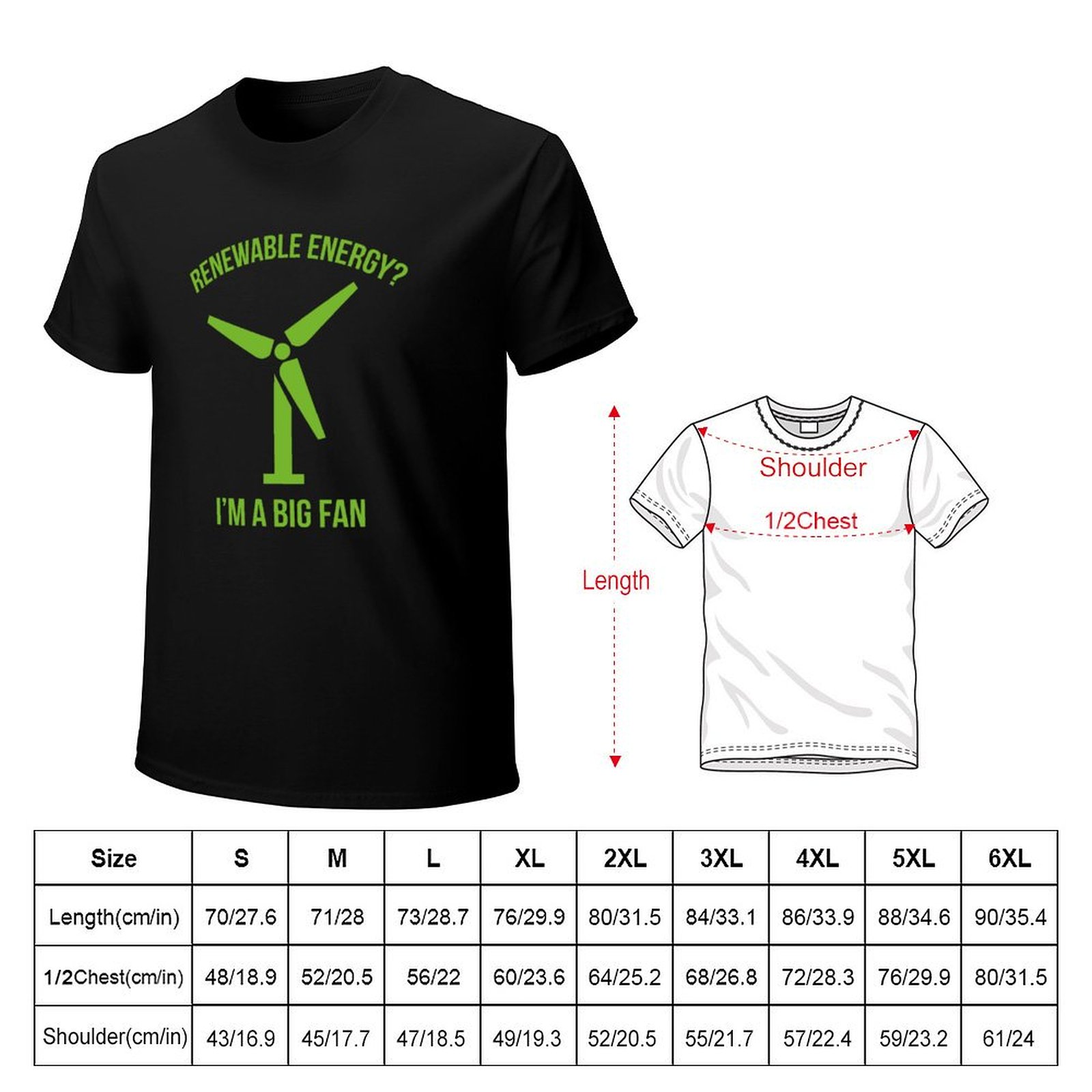 Camiseta de Energia Renovável  - Renewable Energy Work avaliação e preço