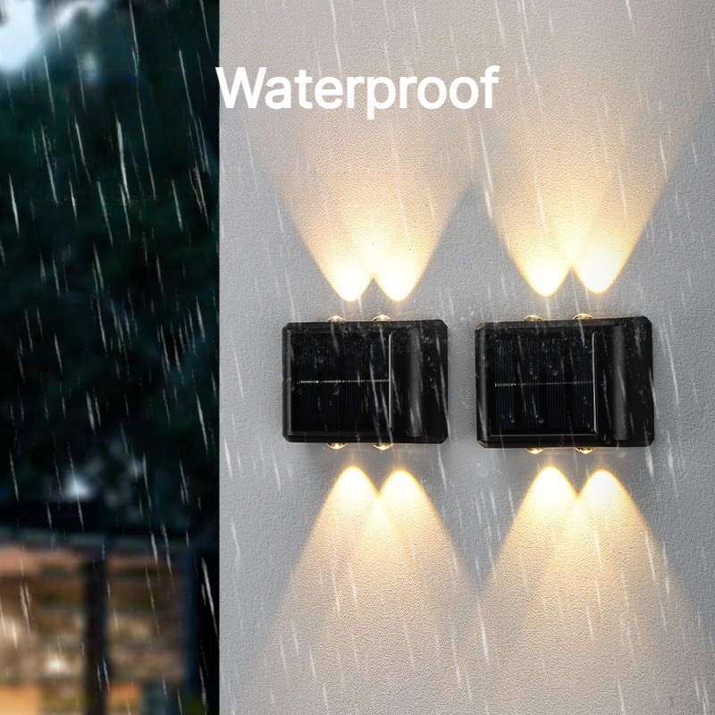 Luz Solar de Parede Externa à  - Waterproof Junction Box Solar avaliação e preço